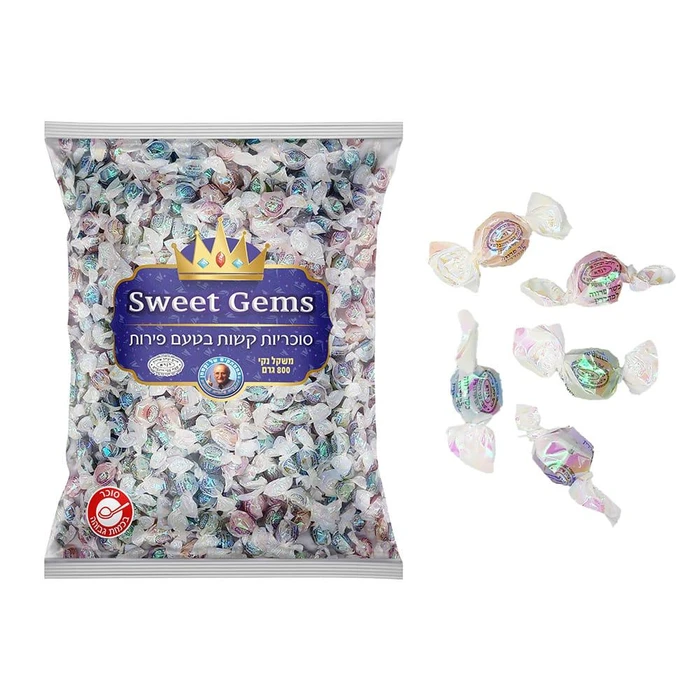 סוכריות יהלום 800 גרם מתאימות לעיצוב שולחן ואירועים.