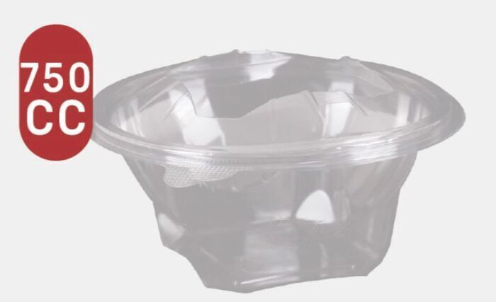 קערה לסלט 500 יחידות. 750 CC עלות ליחידה 0.67 אג'