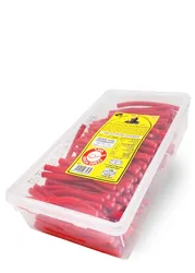 לקריץ ממולא קצר בטעם תות. 1.3 קילו כ-210 יחידות.