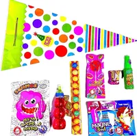 שקית יום הולדת מהודרת ,שקית לפורים, שקית לבתי כנסת - 8 מוצרים בשקית.