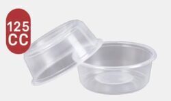 יחידה גביע 125CC כולל מכסה. 0.31 אג' לגביע פלוס מכסה כולל מע"מ.